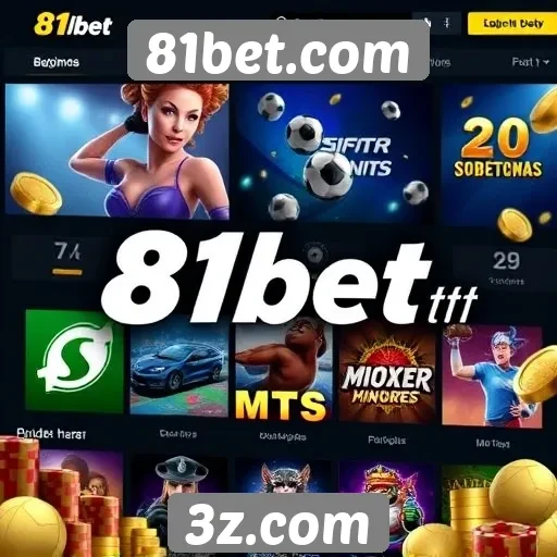 Exploração das opções de jogos disponíveis no 81bet